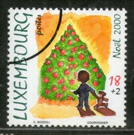 Luxembourg 2000 Christmas Tree Child Toy Sc B424 Specimen MNH # 805 - Usados