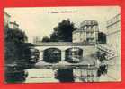 JONZAC 1917 LE PONT DE PIERRE PECHEURS CARTE EN BON ETAT - Jonzac