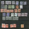 PERFORéS/PERFINS/PERFURADOS/PERFORATIS  36 TIMBRES  Stamps DE GREAT BRITAIN UNITED KINGDOM - Perfins