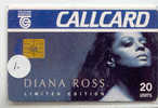 DIANA ROSS Sur Telecarte (1) - Personaggi