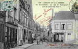 1906 - CIRCUIT DE LA SARTHE - Saint-Calais - La Rue Du Bougneuf Que La Passerelle évitera - Saint Calais
