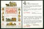 Danemark ** Bloc N° 8 Avec Coupon Double - "Hafnia 87" - Blocks & Sheetlets