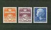 Danemark  - Série Courante  Yt. 746/48 *** - Unused Stamps