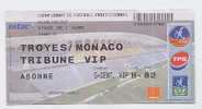 B77 TROYES -MONACO Champ. De France 02-03 Journée 1 - Autres & Non Classés