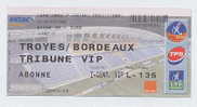 B78 TROYES - BORDEAUX Champ. De France 02-03 Journée 24 - Other & Unclassified
