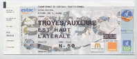 B98 TROYES - AUXERRE Champ. De France 05-06 Journée 29 - Andere & Zonder Classificatie