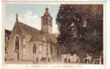 VOUVRAY . LA PLACE SADI CARNOT ET L EGLISE - Vouvray