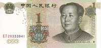 CHINE   1 Yuan  Emission De 1999   Pick 895    ***** BILLET  NEUF ***** - Chine