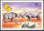 Ciad - Serie Completa Nuova In Foglietto: Scoutismo E Animali - 2000 - Unused Stamps