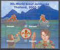 Grenada - Serie Completa Nuova In Foglietto: 20° World Scout Jamboree In Thailandia - Other & Unclassified