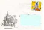 Enveloppe Illustrée Margency (95), Timbre Tango De 2006 édition France - Argentine église Kirche Church - 1961-....