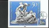 BERLIN CARTE MAXIMUM NUM YVERT 608 SCULPTURE BEGAS - Maximum Cards