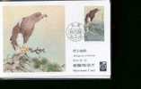 CHINE CARTE  MAXIMUM    NUM.YVERT 2815 OISEAUX DE PROIE - Cartes-maximum