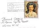 MONACO LETTRE LOUISE D AUMONT MAZARIN - Postmarks