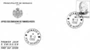 MONACO LETTRE FIRST DAY COVER PRINCE RAINIER III - Poststempel