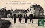 78 RAMBOUILLET CHATEAU Président République Fallières Se Promenant Dans Le Parc, Ed LN, 190? - Rambouillet (Castillo)