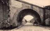 89 PONT SUR YONNE Entrée Route De Paris Avec Carriole  Beau Plan - Pont Sur Yonne