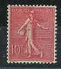 FRANCE Yvert N° 129  Neuf ** Bien Centré - Type ??? - Infimes Adhérences - Unused Stamps