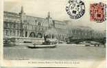 PARIS La Seine à Travers Paris Vue De La Seine Au Louvre (1905 Bateau Vapeur) - Louvre