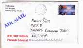 GOOD Postal Cover USA - ESTONIA 2007 - Nice Stamped: Yosemite National Park (8) - Lettres & Documents