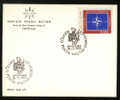 Portugal Courrier Des Armées 20 Annés Timbre à Date 1981 Lisbonne / FPO Militar Mail Service 20 Years Event Pmko - Storia Postale