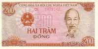 VIET NAM    200 Dong   Daté De 1987    Pick 100a    *****BILLET  NEUF***** - Vietnam