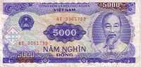 VIET NAM    5 000 Dong   Daté De 1991    Pick 108a    *****QUALITE  VF + ***** - Viêt-Nam