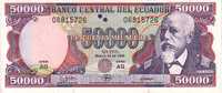 EQUATEUR   50 000 Sucres   Daté Du 10-03-1999   Pick 130b     ***** BILLET  NEUF ***** - Ecuador