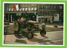 CHARTRES 28 MANIFESTATION PAYSANNE PLACE DES EPARS 1990 TRACTEUR FARMALL CLICHE LOCHON CARTE EN SUPERBE ETAT - Tracteurs