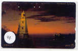 VUURTOREN LIGHTHOUSE LEUCHTTURM PHARE  FARO FAROL Op Telefoonkaart (49) - Leuchttürme