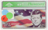 PRESIDENT JOHN F. KENNEDY Sur Telecarte (6) - Personaggi