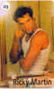 RICKY MARTIN Sur Telecarte (410) - Characters