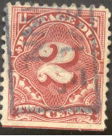 Pays : 174,1 (Etats-Unis)   Yvert Et Tellier N° : Tx   38-3 (o)  From Booklets - Postage Due