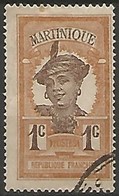 MARTINIQUE N° 61 OBLITERE - Used Stamps