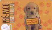 CHIEN BULDOG HOND DOG  HUND CANE PERRO CÃO Sur Telecarte Phonecard (444) - Cani