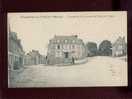 13318 Villedieu Carrefour Des Routes De Percy & Caen édit.legendre Hervy Hôtel Du Cheval Noir Groult Belle Carte - Villedieu