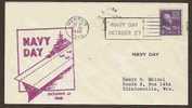 US - 1948 NAVY DAY- VF COMM COVER - Maritime