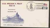 US - U.S.S. WILLIAM V. PRATT (DLG 13) - VF COMM COVER - Maritime
