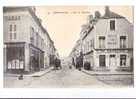 CPA---28-----BONNEVAL-----RUE DE CHARTRES----CAFE GANGLOIS - Bonneval