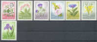 Ungheria - Serie Completa Nuova: 6 Centenario Del Botanico Kitaibel: Fiori Diversi - 1967 - Unused Stamps