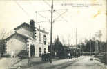 87 - HAUTE VIENNE - ST MATHIEU - LA GARE Du TRAMWAY - TRES BELLE CARTE - EDITEUR GORCE - Saint Mathieu