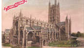 CPA - GLOUCESTER CATHEDRAL - S. W. - A HAPPY NEW YEAR - F. FRITH & CO - 32086 - Gloucester