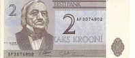 2 Krooni  "ESTONIE"  1992  UNC     Ro 21 - Estland