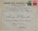 BELGIUM USED COVER CANCELED BAR - OC1/25 Gobierno General