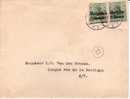 BELGIUM USED COVER CANCELED BAR ANTWERPEN - OC1/25 Governo Generale