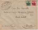 BELGIUM USED COVER CANCELED BAR NAMUR - OC1/25 Governo Generale