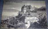 France, Vintage Postcard, Nyon, Castle, Military Post - Nyon