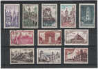 L1 - Série Touristique - 11 Timbres Oblitérés - Collections