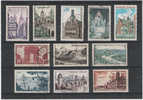 L2 - Série Touristique - 11 Timbres Oblitérés - Collections