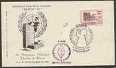 HUMAN RIGHTS 1961 COMM CANCELKATION Tied By UN DAY STAMP 24-10-1961 - AGAINST STARVE COVER - UNESCO